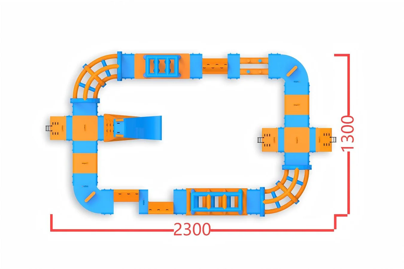 Water Park WP01 | Custom Water Park Inflatable
